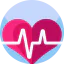 Heart rate Symbol 64x64