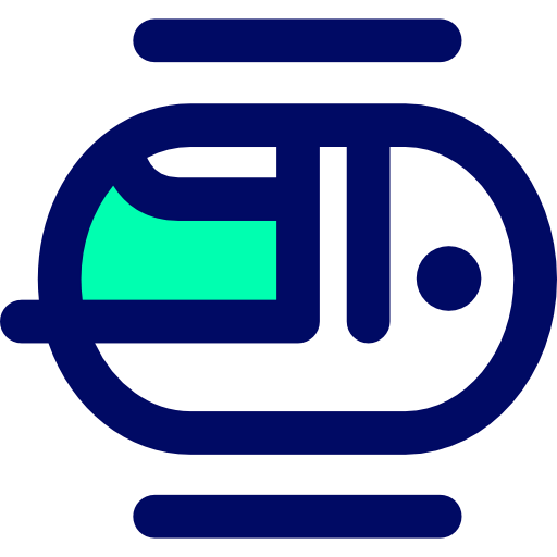 Space capsule icon