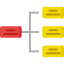 Flow chart icon 64x64