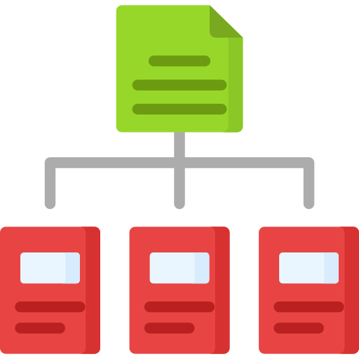 Flow chart icon