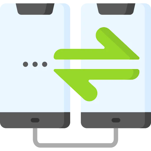 Data transfer icon