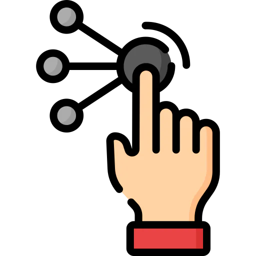 Touch screen icon