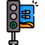 Traffic lights icon 64x64