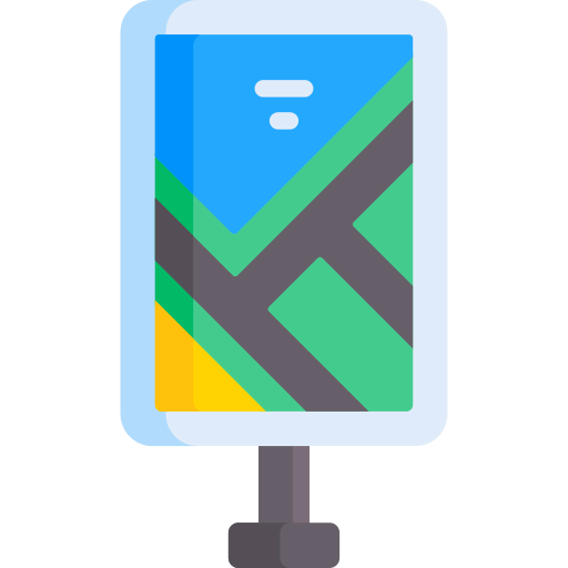 Road map icon