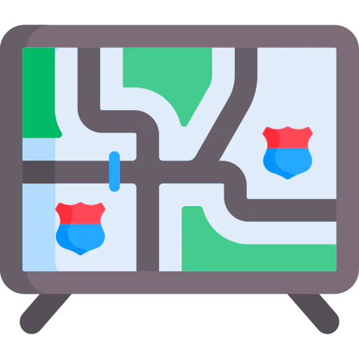 Road map icon