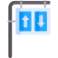 Road sign icon 64x64