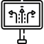 Road sign icon 64x64