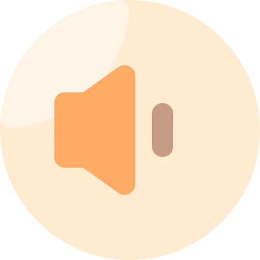 Volume down icon