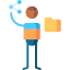 File sharing biểu tượng 64x64