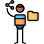 File sharing biểu tượng 64x64