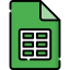 Google sheets icon 64x64