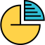 Pie chart icon 64x64