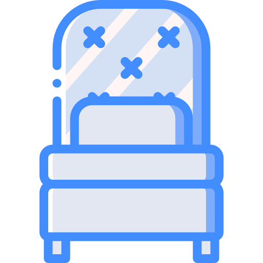 Single bed icon