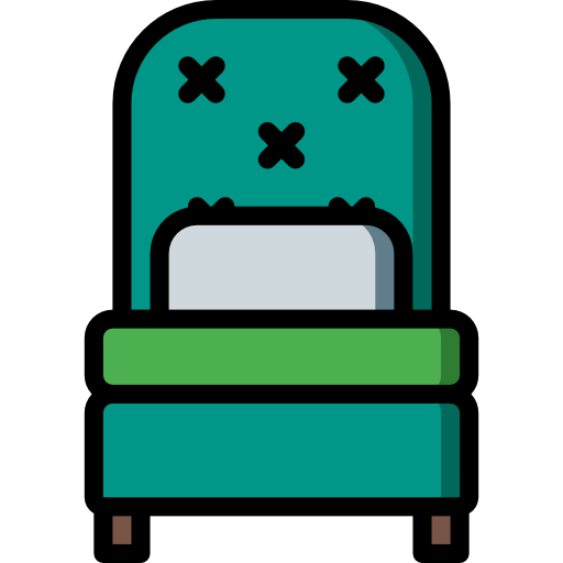 Single bed icon