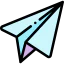 Paper plane icon 64x64