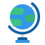 Globe icon 64x64