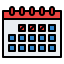 Calendar icon 64x64