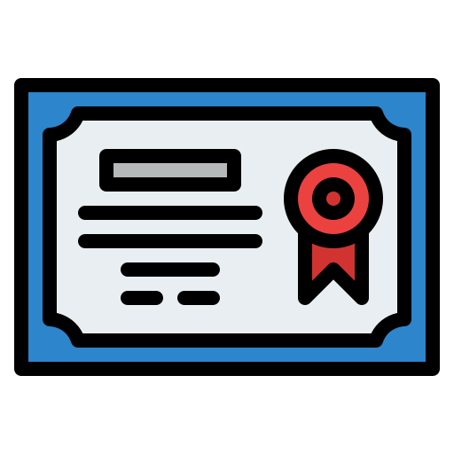 Certificate icon