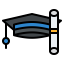 University degree icon 64x64