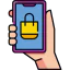 Online shopping icon 64x64