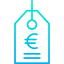 Euro tag icon 64x64