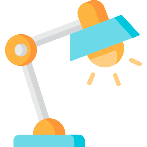 Table lamp icon