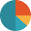 Pie chart icon 64x64