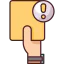 Yellow card icon 64x64