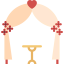 Wedding arch icon 64x64