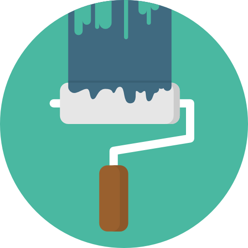 Paint roller icon