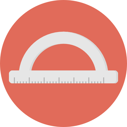 Protractor icon