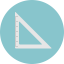 Set square icon 64x64