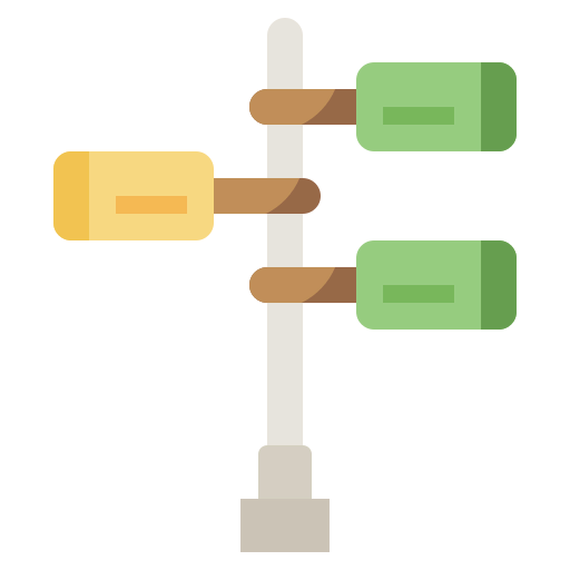 Signpost icon