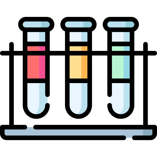Test tubes icon