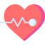 Heart beat icon 64x64