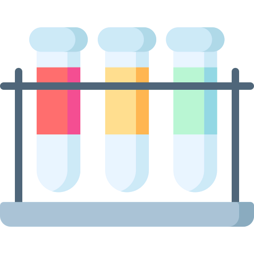 Test tubes icon