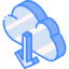 Cloud computing icon 64x64