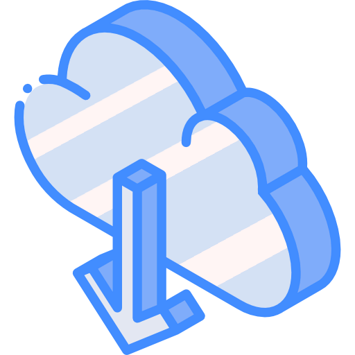 Cloud computing icon