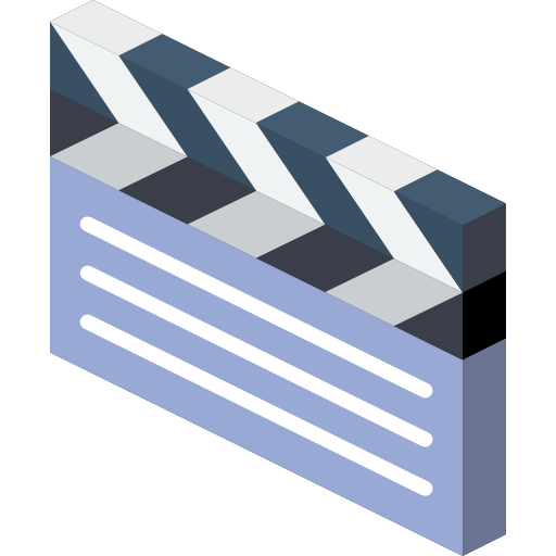 Clapperboard icon
