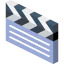 Clapperboard icon 64x64