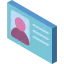 Id card icon 64x64