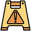 Wet floor icon 64x64