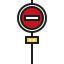 Traffic sign 상 64x64