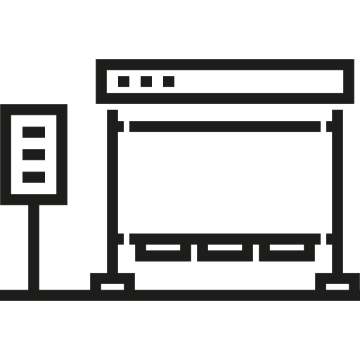 Bus stop icon