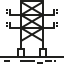 Electric tower icon 64x64