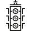 Traffic light icon 64x64