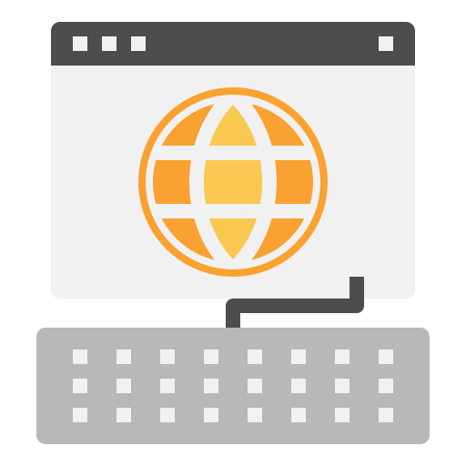 Online learning icon
