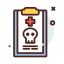 Death certificate icon 64x64