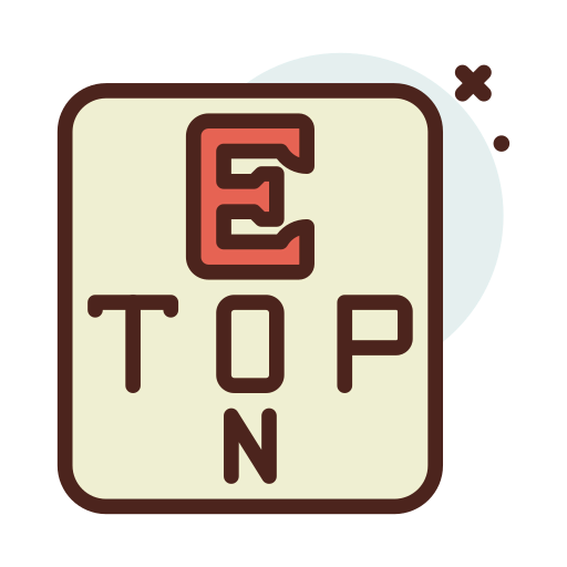 Eye test icon