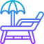 Beach chair ícono 64x64